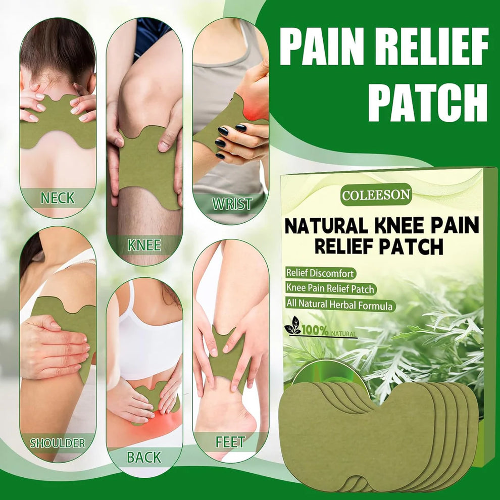 Natural Knee Pain Relief Patches⭐⭐⭐⭐⭐(Reviews)