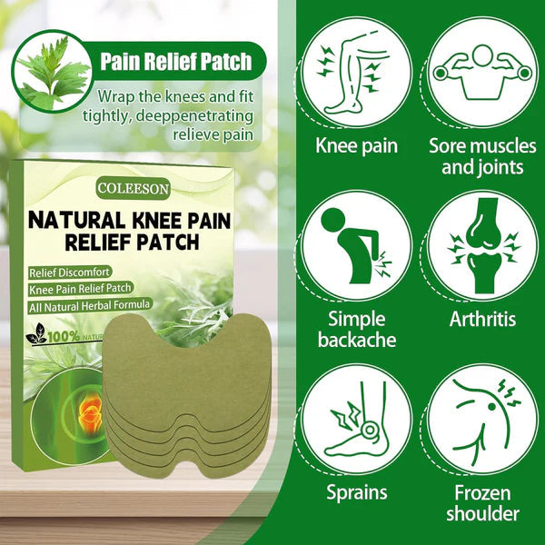 Natural Knee Pain Relief Patches⭐⭐⭐⭐⭐(Reviews)