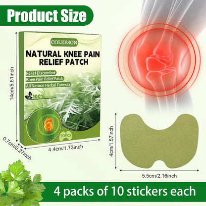 Natural Knee Pain Relief Patches⭐⭐⭐⭐⭐(Reviews)