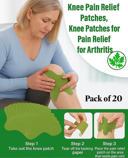 Natural Knee Pain Relief Patches⭐⭐⭐⭐⭐(Reviews)